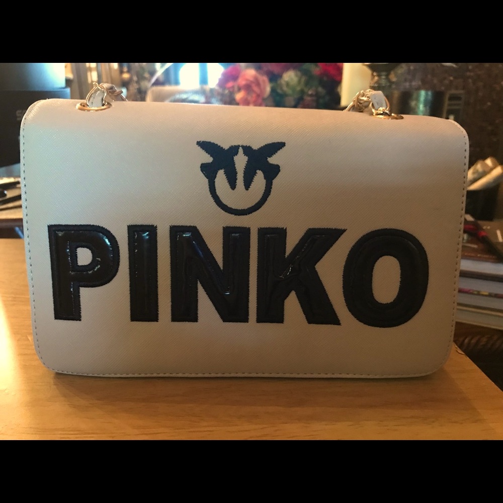 Nude color pinko Bag